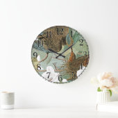 Audubon Dove Bird Animal Willife Wall Clock Grote Klok (Huis)