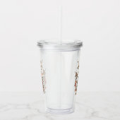 Audubon Downy Woodpecker Paar  Art Acryl Drinkbeker (Rechts)