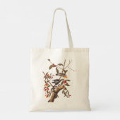 Audubon Downy Woodpecker Paar  Art Tote Bag (Achterkant)