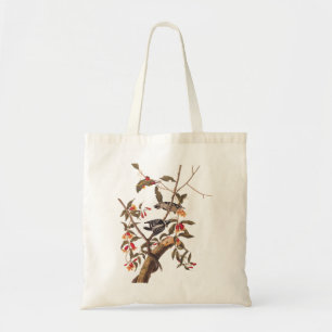 Audubon Downy Woodpecker Paar  Art Tote Bag