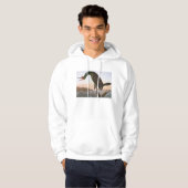 Audubon: Dubbele Crested Cormorant Hoodie (Voorkant volledig)