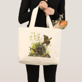 Audubon Eastern Meadowlard Grote Tote Bag (Voorkant (product))