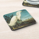 Audubon: Egret Bier Onderzetter (Linkerzijde)