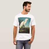 Audubon: Egret T-shirt (Voorkant volledig)