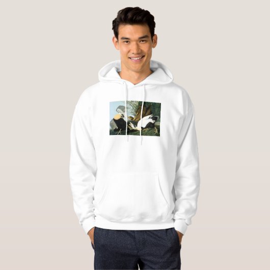 Audubon: Eider Duck Hoodie (Voorkant volledig)