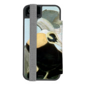 Audubon: Eider Duck Incipio iPhone Portemonnee Hoesje (Agenda Achterkant)