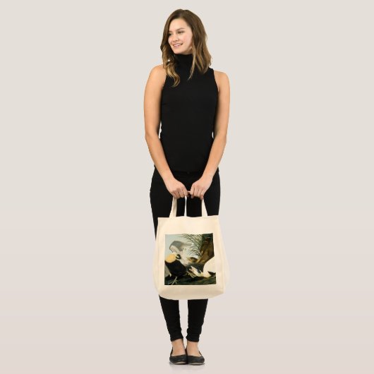 Audubon: Eider Duck Tote Bag (Voorkant (model))