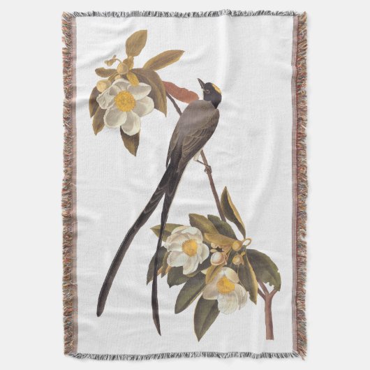 Audubon Fork-Tailed Flycatcher Bird  Art Deken (Voorkant Verticaal)