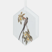 Audubon Fork-Tailed Flycatcher Bird Art Glas Ornament (Voorkant links)