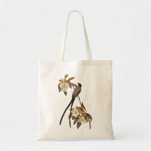 Audubon Fork-Tailed Flycatcher Bird  Art Tote Bag (Voorkant)