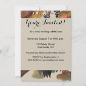 Audubon gepileerde specht vogelschilderij kaart (Voorkant)