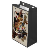 Audubon gepileerde specht vogelschilderij klein cadeauzakje (Voorkant Gekanteld)