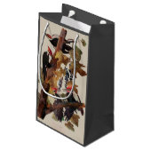 Audubon gepileerde specht vogelschilderij klein cadeauzakje (Achterkant Gekanteld)