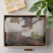 Audubon gepileerde specht vogelschilderij tissuepapier (Geschenk)