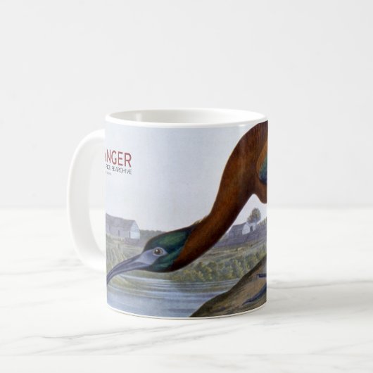 Audubon: Glossy Ibis Koffiemok (Voorkant links)