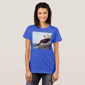 Audubon: Glossy Ibis T-shirt (Voorkant volledig)