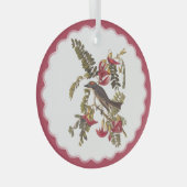 Audubon Gray Kingbird Glas Ornament (Voorkant Rechts)