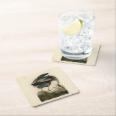 Audubon Great Blue Heron Marsh Bird Kartonnen Onderzetters (Insitu)