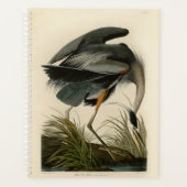 Audubon Great Blue Heron Marsh Bird Planner (Voorkant)