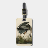 Audubon Grote Blauwe Heron moerasvogel Bagagelabel (Voorkant verticaal)