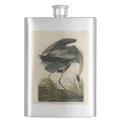 Audubon Grote Blauwe Heron moerasvogel Flacon (Voorkant)