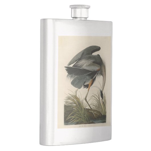 Audubon Grote Blauwe Heron moerasvogel Flacon (Rechts)