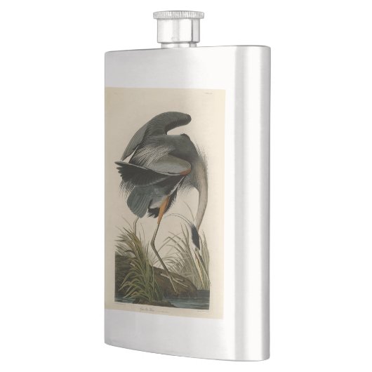 Audubon Grote Blauwe Heron moerasvogel Flacon (Links)