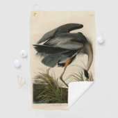 Audubon Grote Blauwe Heron moerasvogel Golfhanddoek (Insitu)