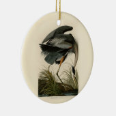 Audubon Grote Blauwe Heron moerasvogel Keramisch Ornament (Rechts)