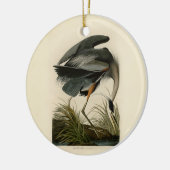 Audubon Grote Blauwe Heron moerasvogel Keramisch Ornament (Links)