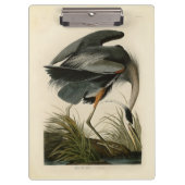 Audubon Grote Blauwe Heron moerasvogel Klembord (Voorkant)