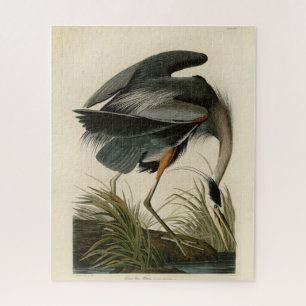 Audubon Grote Blauwe Heron moerasvogel Legpuzzel
