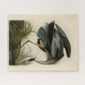 Audubon Grote Blauwe Heron moerasvogel Legpuzzel (Horizontaal)