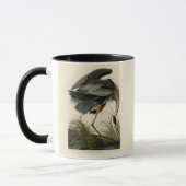 Audubon Grote Blauwe Heron moerasvogel Mok (Links)