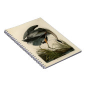 Audubon Grote Blauwe Heron moerasvogel Notitieboek (Rechterzijde)