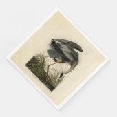 Audubon Grote Blauwe Heron moerasvogel Servet (Hoek)