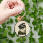 Audubon Grote Blauwe Heron moerasvogel Sleutelhanger (Hand)