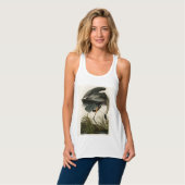 Audubon Grote Blauwe Heron moerasvogel Tanktop (Volledige Voorkant)