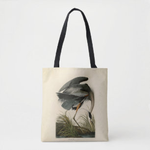 Audubon Grote Blauwe Reiger Moeras Vogel Tote Bag