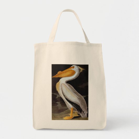 Audubon: Grote witte pelikaan Tote Bag (Voorkant)