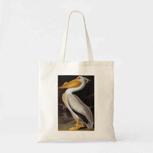 Audubon: Grote witte pelikaan Tote Bag (Voorkant)