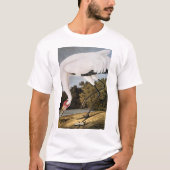 Audubon: Hele kraan T-shirt (Voorkant)