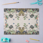 Audubon Heron Birds Collage Wildlife Weefpapier Tissuepapier (Craft)