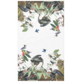 Audubon Heron Birds Songbird Collage Tablecloth Tafelkleed (Voorkant)