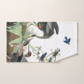 Audubon Heron Birds Wildlife Bath Towel Set Bad Handdoek (Handdoek)