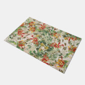 Audubon Hummingbird Birds Flowers Wildlife Doormat Deurmat (Schuin)