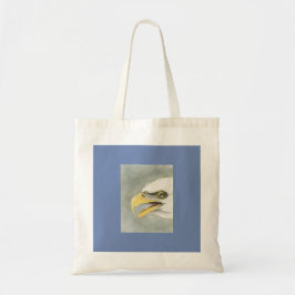 Audubon Illustratie van een Bald Eagle Cotton Tas