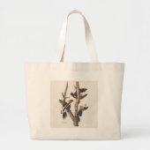 Audubon Ivory-Bled Woodpecker Grote Tote Bag (Voorkant)