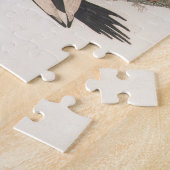 Audubon Ivory-Bled Woodpecker Legpuzzel (Zijkant)