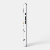 Audubon kardinaal paar in wilde amandelboom iPhone 16 hoesje (Linkerkant)